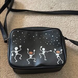 NEW LISTING ✨ Halloween Skeletons Camera Bag